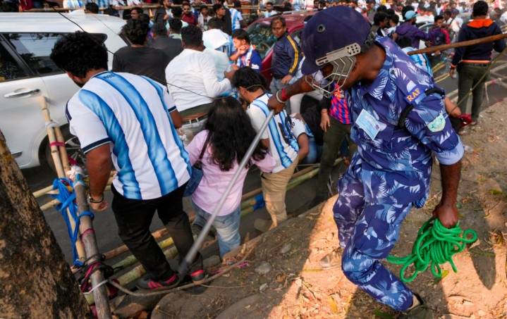 Fans go on rampage as Messi’s Kolkata tour turns ‘Messy’
