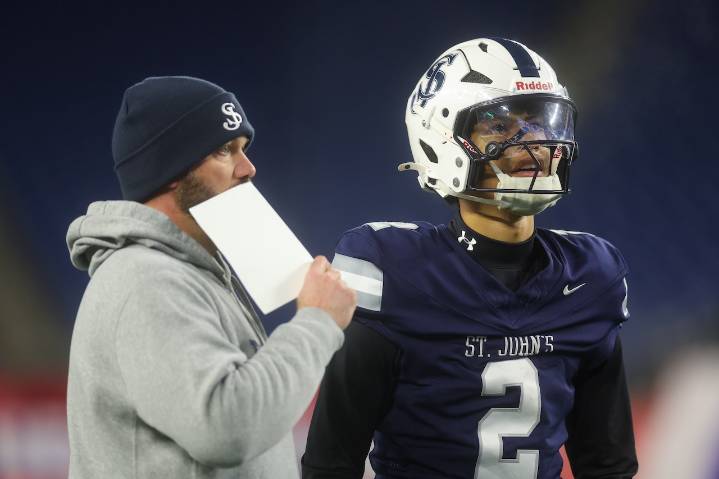 Chris Vargas’ return sparks second-half rally, but St. John’s Prep falls to Xaverian in Div. I Super Bowl