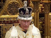 Protesters arrested after smearing food on Crown Jewels case