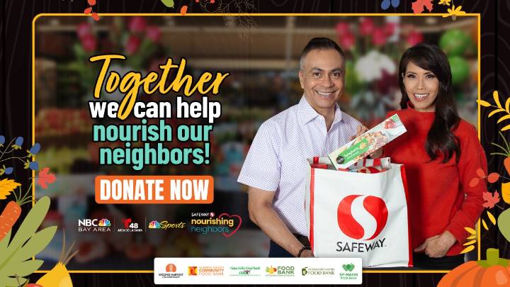 NBC Bay Area, Telemundo 48, and Safeway launch 16th annual ‘Nourishing Neighbors’ holiday hunger campaign