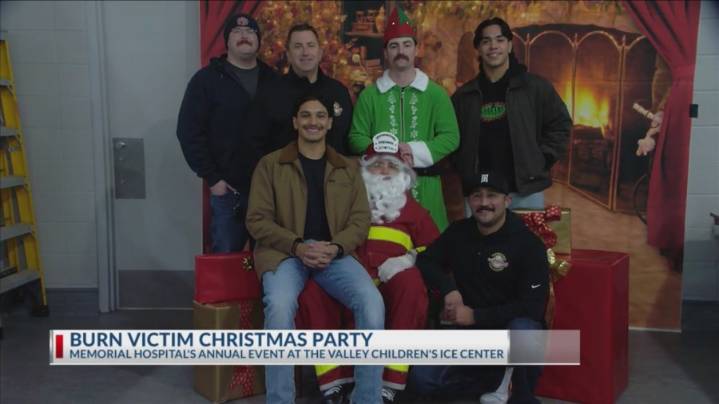 Bakersfield Memorial Hospital hosts annual 'Burn Survivor Christmas Party' at Valley Children's Ice Center