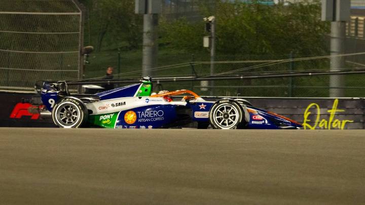 Así le fue al piloto colombiano Sebastián Montoya en el cierre de temporada de la Fórmula 2