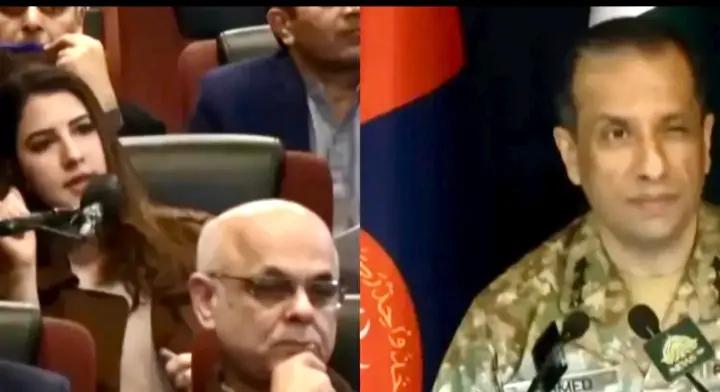 Pakistani Military Spokesperson Winks At Woman Journalist; Netizens React
