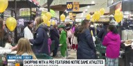 Notre Dame women athletes take Boys and Girls Club kids on holiday shopping spree