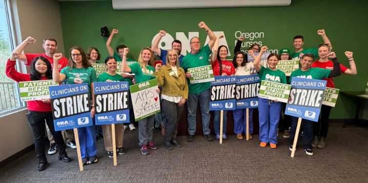 Legacy Health advanced practice providers go on strike