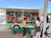 IMCE lleva biblioteca móvil a barrios y ejidos de Torreón; busca fomentar la lectura