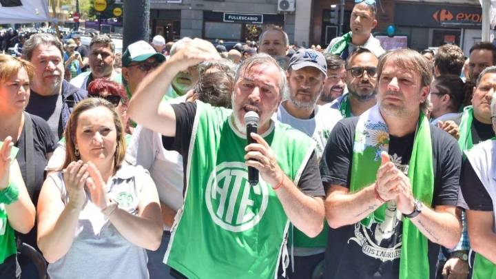 ATE evalúa adelantar el paro nacional ante la nueva amenaza de despidos