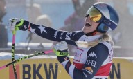 Lindsey Vonn rompe récord como la esquiadora más veterana en ganar en la Copa del Mundo