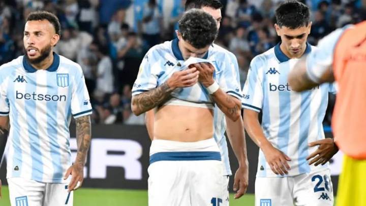 Dos jugadores descartados y otro en duda por lesión ponen a Racing en alerta para la semifinal ante Boca