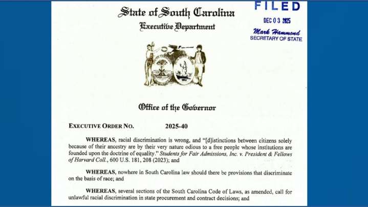 What Governor McMaster’s new executive order means legally for state contracting