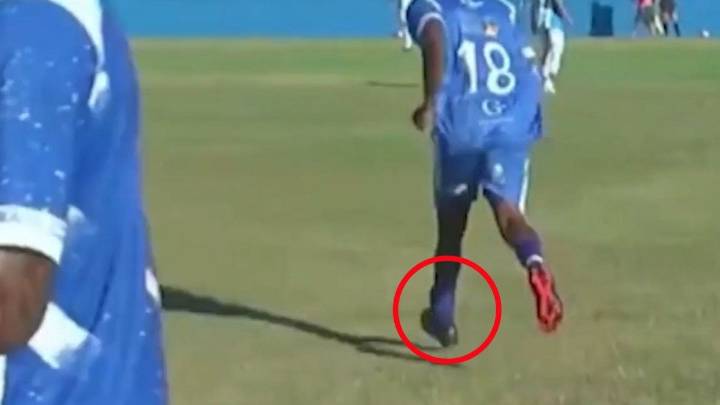 Polémica en Brasil: salió de prisión y jugó la final con una tobillera electrónica