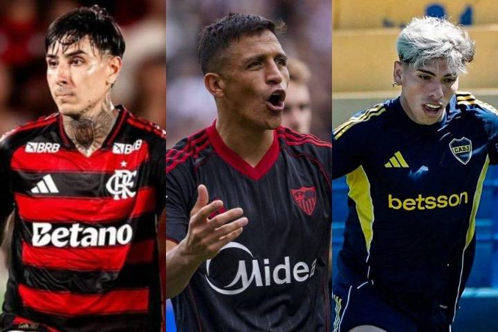 ¿Cuándo juegan?: Horarios y dónde ver los partidos de chilenos en el extranjero para la semana del 1 de diciembre