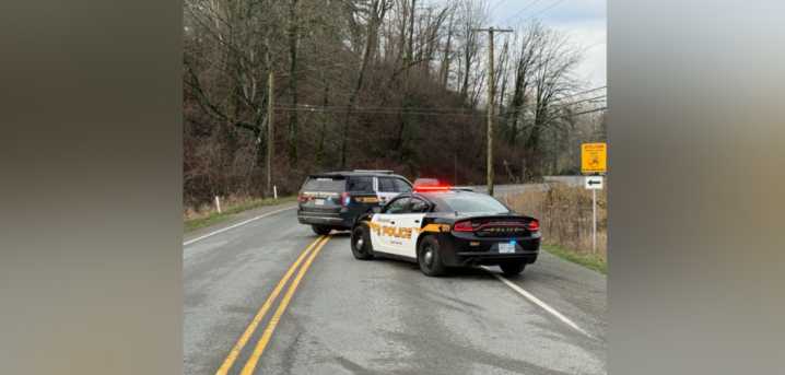 Huntingdon Road in Abbotsford closed due to fatal crash, police say