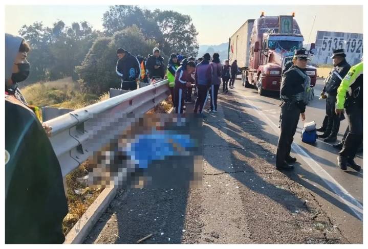 Atropellan a peregrinos en la México–Puebla rumbo a la Basílica de Guadalupe; un menor murió