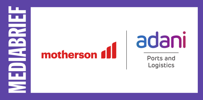 Motherson and Adani Ports and SEZ partner to develop RoRo terminal at Dighi Port