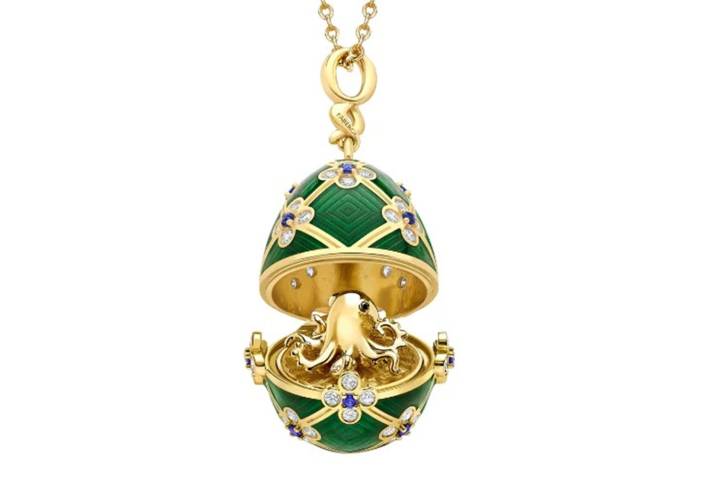 Man Charged with Theft After Swallowing $19k Fabergé Egg Pendant