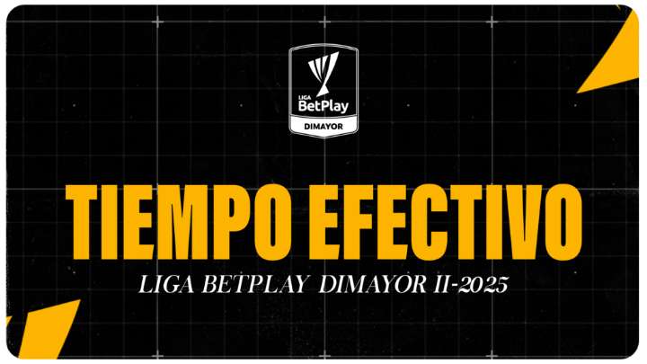 DIMAYOR y OPTA presentan el tiempo efectivo de la fecha 6 de los cuadrangulares semifinales de la Liga BetPlay DIMAYOR II