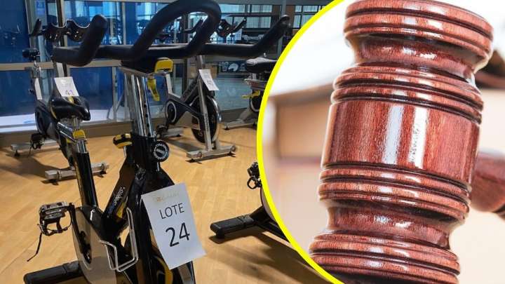 Maquinas y equipo de reconocido gimnasio saldrán a remate: Precios comienzan en los $50 mil
