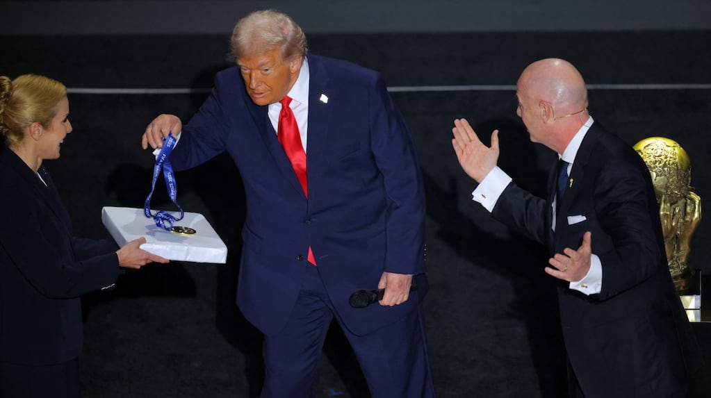 Donald Trump recibió el Premio de la Paz de la FIFA: “No me importan los premios, me importa salvar vidas”