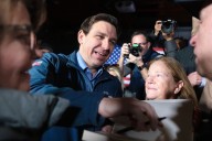 Florida Gov. Ron DeSantis visits Staten Island Friday afternoon
