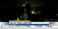AFLAC tower tree lighting