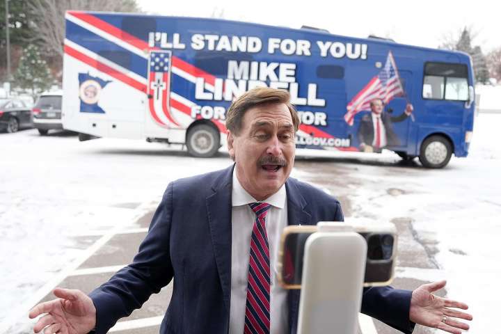 Mike Lindell, the "MyPillow Guy," will run for Minnesota governor.