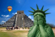 México gana turistas mientras EE.UU. los pierde. Se registra récord histórico de visitantes