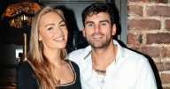 Laura Woods parties with Adam Collard at Newcastle bar after 'collapsing' on ITV