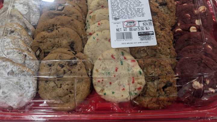 Costco's Beloved Holiday Cookie Tray Is Back. Here's How The Cookie Crumbles This Year