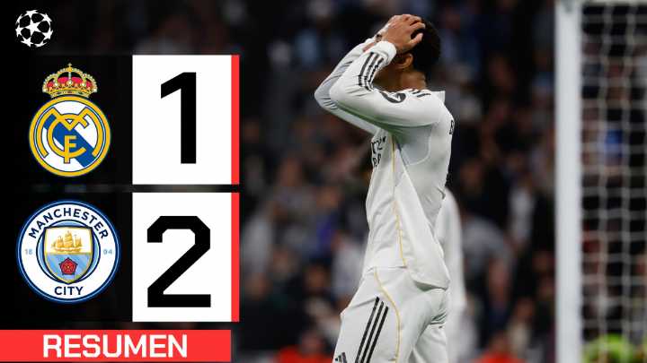 Real Madrid 1-2 Manchester City | Resumen Champions League