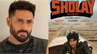 Abhishek Bachchan ‘Can’t Wait’ To Watch Amitabh Bachchan’s Sholay In Theatres: ‘Been A Lifelong Dream’