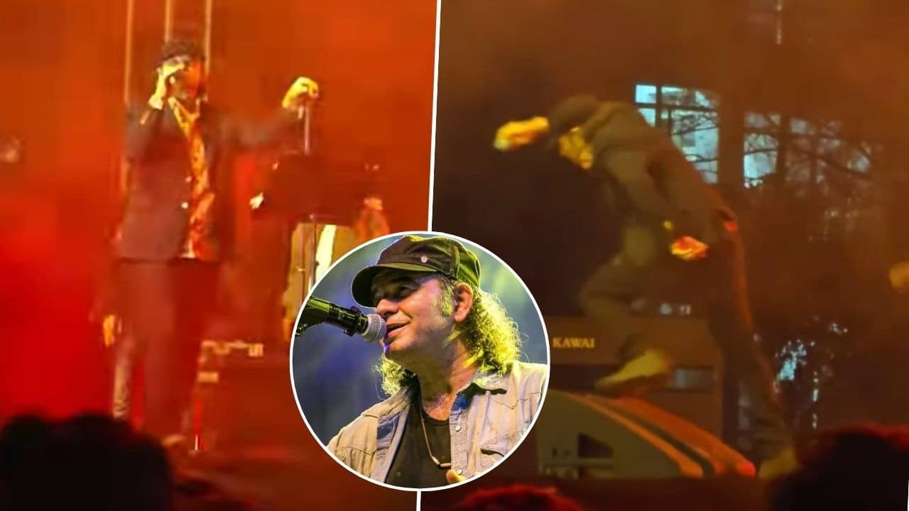 Video: Mohit Chauhan Suffers Nasty Fall During Concert At AIIMS Bhopal Entertainment News