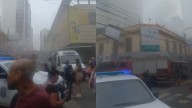 Incendio en un comercio de Quilmes: se prendió fuego un depósito en pleno centro