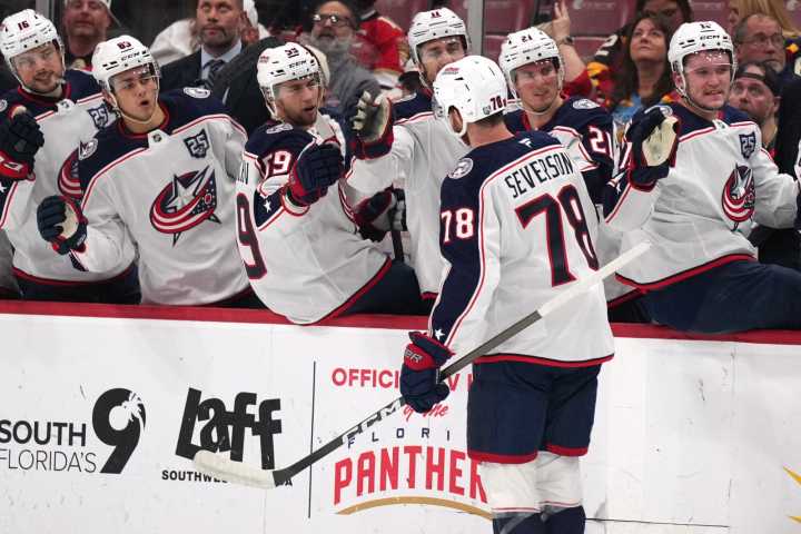 Panthers rally for wild win against Blue Jackets - The Rink Live | Coverage of youth, junior, high school and college hockey