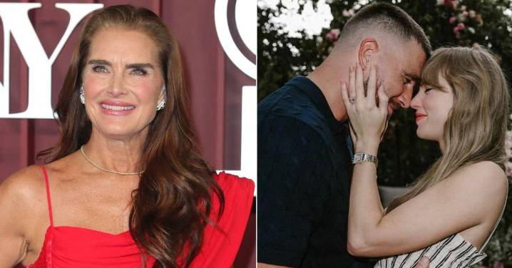 Brooke Shields Shades Travis Kelce for Insisting He Never Argues With Fiancée Taylor Swift