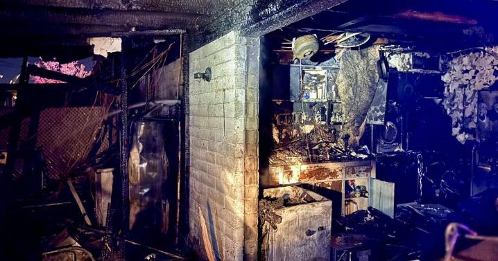 Tucson fire crews battle large house fire on northwest side