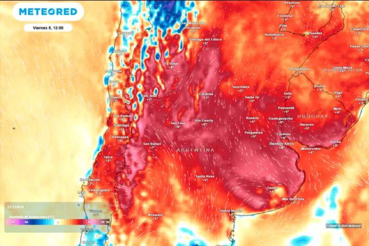 Las temperaturas siguen en ascenso: dónde se superarían los 40°C y cuánto habrá en Entre Ríos