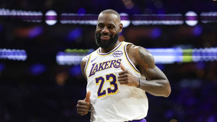 ‘Vintage’ Lakers’ LeBron James had Luka Dončić smiling after saving 76ers game