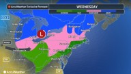 Light snow, wintry mix, rain to be followed by strong gusty winds