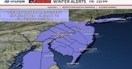 Winter weather advisory issued as snow arrives in Philadelphia area this weekend. Here's the weather forecast.