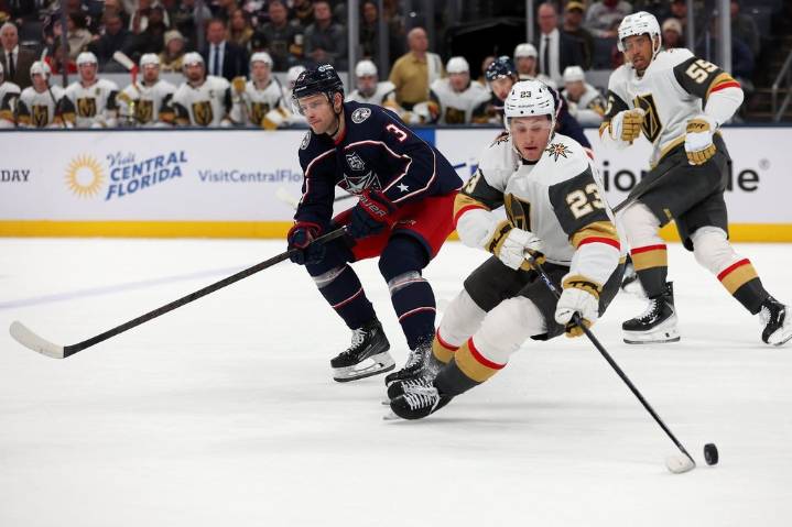 Hutton, McNabb lift Golden Knights past Blue Jackets 3
