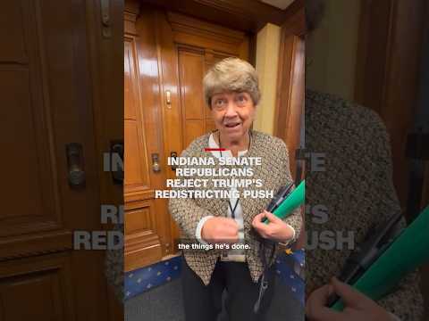 Indiana Senate Republicans reject Trump's redistricting push