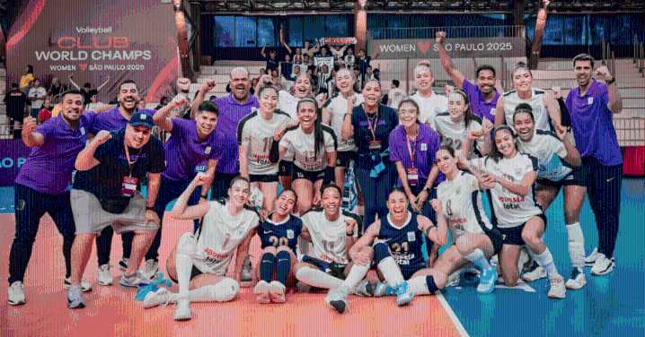 Alianza Lima hace historia tras vencer 3 a 1 a Zhetysu en el Mundial de Clubes de Vóley 2025