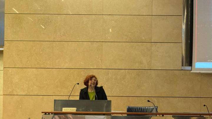 Marité Pompei participó en el Congreso Internacional "Las flores de Asclepio"