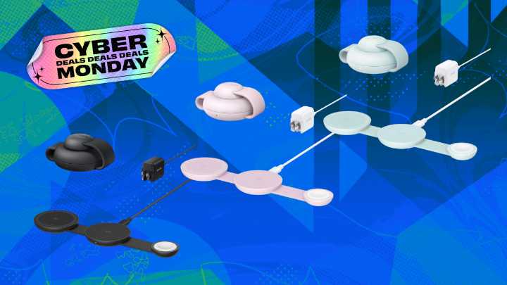 Charge up your new Apple products with the Anker MagGo 3-in-1 charger on sale for Cyber Monday