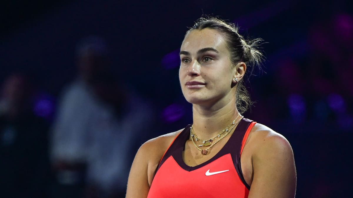 Sabalenka no se corta y responde a la inclusión de mujeres trans en el tenis femenino: "Tendrían una gran ventaja"