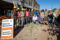 Centro Cívico Municipal El Pato: el intendente Balor recorrió las obras