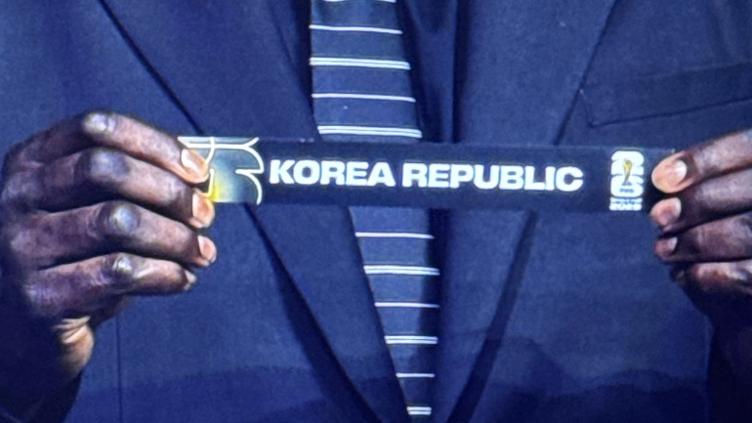 COREA DEL SUR, primer rival de México sorteado en el Mundial