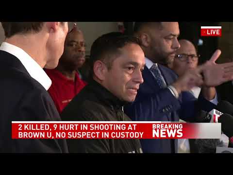 Full news conference: Providence mayor holds third briefing on Brown University shooting