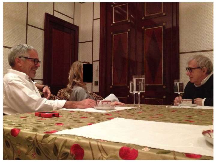 Woody Allen pictured in newly released Jeffrey Epstein photos